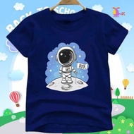 DUDE Astronaut Kids T-Shirt (2-10 Years) For Girls and Boys