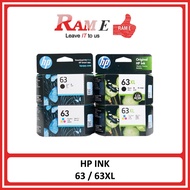 [ORIGINAL] HP 63 / 63XL Black Tri-color Ink Cartridge