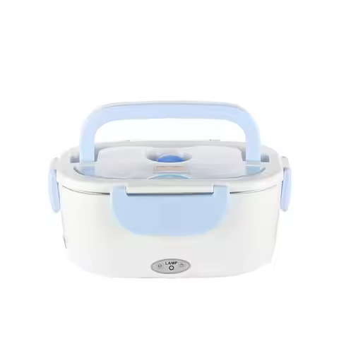 Lunch Food Container Thermos Electric Heater Rice Preservation Heat Warmer Meal Preparation Containe