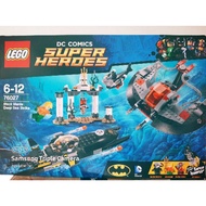 LEGO DC SUPER HEROES 76027 Black Manta Deep Sea Strike New - NO MINIFIGURE & SHARK