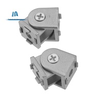 2 Pcs Aluminum Alloy Pivot Joint for Aluminum Extrusion Profile 2020 Series Flexible Pivot Joint 202