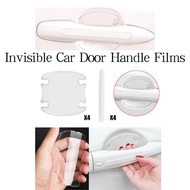 Invisible Car Door Handle Films Scratch Protector Stickers Decal Accessories