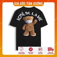 Adlv TEDDY Bear T-shirt, unisex design, thick cotton, short sleeve round neck trend 2022