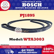WTA3003 COMPATIBLE WITH BOSCH DRYER MACHINE BELTING DRYER BELT WTA-3003 WTA 3003