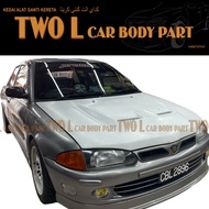 wira / satria / putra bonnet kansai for lampu wira ready stock new item frp material good fitting
