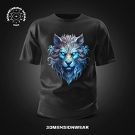 3D Blue Dragon Premium Distro T-Shirt - DT1030