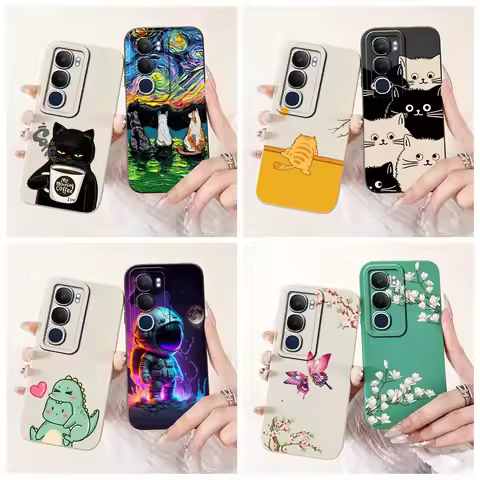 For Vivo Y19s Case V2419 Unique Cartoon Cover Soft Silicone Matte Phone Case For Vivo Y19s Y 19s Viv