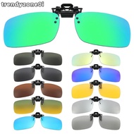 TRENDYZONE0I Clip-on Sunglasses UV400 Anti-Glare Eyewear Rimless Night Vision