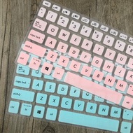 Keyboard Cover Skin For 14inch ASUS VivoBook S14 S4300U Colorful Silicone laptop Keyboard Protector