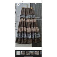 Skirt axes femme ruffle and umpak