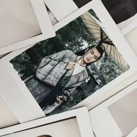 30/50PC No Repeat Zhang Ruoyun Under The Microscope Sword Snow Stride Qing Yu Nian Ordinary Greatnes