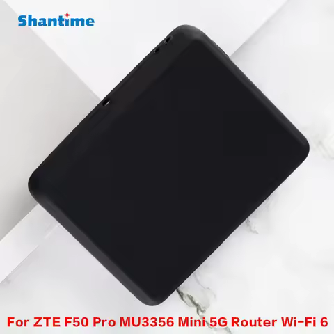 Case for ZTE F50 Pro MU3356 Mini 5G Router Wi-Fi 6 TPU Shockproof Rubber Cover Protective Flexible S