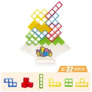 CHEF MADE เกม Tetra Tower Tetris Balance Toy Stacking Building Block ของเล่นสําหรับเด็กผู้ใหญ่เกมสํา