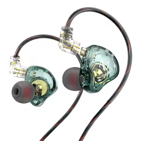 TRN MT1 HIFI In Ear Earphone DJ Monitor Earphones Earbud Dynamic Sport Noise Cancelling IEM Headset 