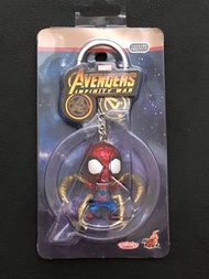 Marvel Hottoys hot toy Avengers Infinity War Bobble Head Iron Spider Spider-Man Cosbaby Keychain