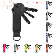 WINTE Key  Holder, with Screwdriver Metal Key Organizer, Smart Holds 2-6 Keys Minimalist Keys Fob fo