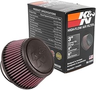 K&N Universal Clamp-On Air Filter: High Performance, Premium, Washable, Replacement Engine Filter: F