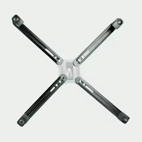 (new) AD600 extension hook set clamp Adaptor for 21"-27" monitor/tv no hole 4pc adjustable size tv m