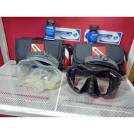 Seasoft Delta Force Frameless Scuba Diving mask. item.