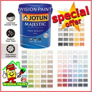 5L ( 5 LITER ) MAJESTIC JOTUN PAINT PREMIUM INTERIOR PAINT TRUE BEAUTY SHEEN / wpca n