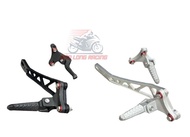 Gác chân malay V2 + bát cheo pô cnc lắp đặc ex150 135 và ex155 có tặng kèm ốc Takegawa