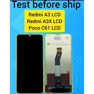 REDMI A3 LCD REDMI A3X LCD POCO C61 LCD