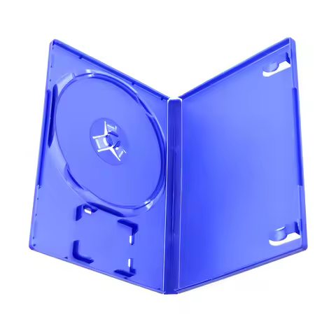 20pcs CD DVD Disc Plastic Case Capacity CD Storage Box For PS2 PS3 PS4 PS5 Protective Shell Accessor