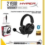HYPERX CLOUD MIX HEADPHONE WIRED GAMING HEADSET + BLUETOOTH  WITH HI-RES AUDIO | 4P5K9AA