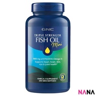 GNC Triple Strength Fish Oil 240mini softgels