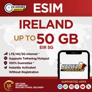 eSIM IRELAND 3/5/10/20 GB Data | 15 - 30 Days | eSIM Roaming | eSIM Travel