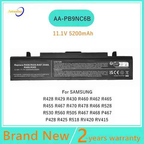Laptop battery For SAMSUNG AA-PB9MC6B AA-PB9NC6B AA-PB9NS6W AA-PB9MC6S AA-PB9NC6W AA-PL9NC2B AA-PB9M