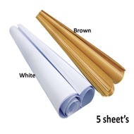 Mahjong Paper / Baking Paper / Brown Kraft Paper / Kertas Minyak / Ribbed Kraft Paper / Kertas Pola