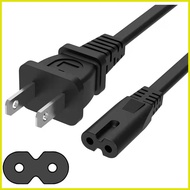 ☽ ¤ ◇ Replacement AC Power Cord for Xbox One S, X Box One X, PS4