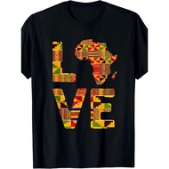 Cool Africa Map Mens Womens Traditional Kent Cloth T-Shirt