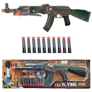 Fire Power Blaster Gun Air Nerf Fire Flying Fun Toy Soft Bullet Gun for Boys