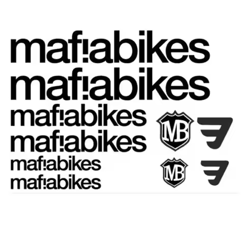 for Mafia bike decals labels with bike stickers