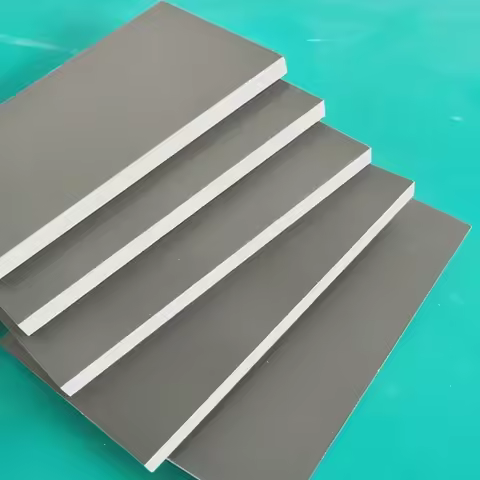 1PC Gray PVC Sheet 100x200mm 2-50mm Thick Rigid Plastic Board for DIY Electronics