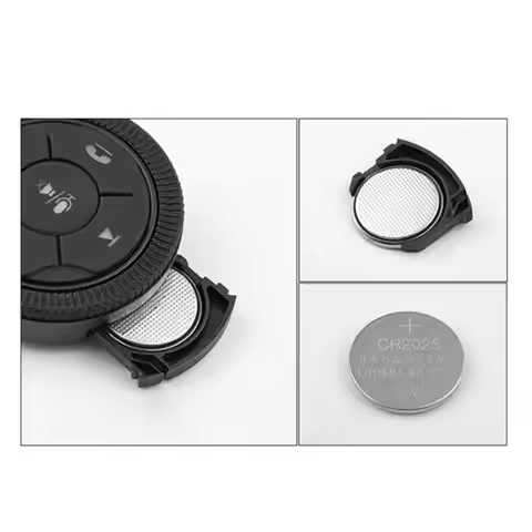 Universal ABS Car Steering Wheel Bluetooth Remote 7 Key Control Button for Vehicle Radio and Audio S