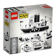 LEGO 🤩original🤩building blocks IDEAS series 21317 Mickey's Willie steamboat toy😍🥰👍