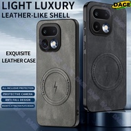 Case for Realme 15 16 Pro + 15T 15X C71 C85 C100 Note 80 70T 70 Luxury Classic Leather Magnetic Phon