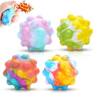 KiKi Push Pop it Ball Fidget Toys Squeeze Ball Toys Squishy Toy Stress Relief Toys for Kids