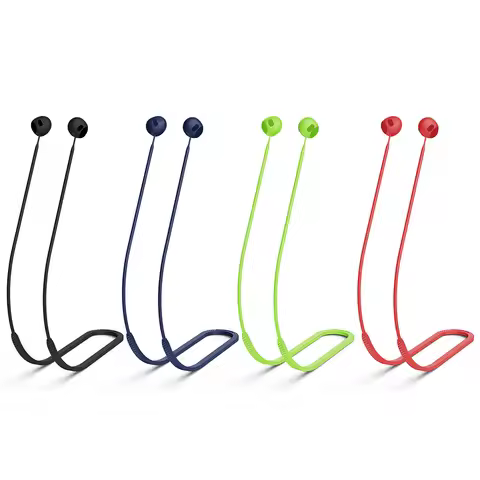 Silicone Anti-lost Rope Neck Strap for Beats Fit Pro Wireless Earphone String Rope Bluetooth TWS Ear