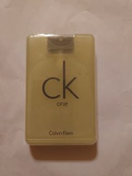 (代友放)全新Ck one 20ml香水迷你版