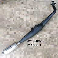 Y110 SS1 SS2 TS Racing Standard Racing Ekzos Exhaust Motorcycle