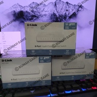 D-Link Dgs-1008a C Switch 8 Port Gigabit Plastic Housing Dgs-1008c