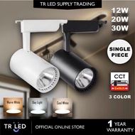 [Single Light] 12W 20W/ 30W/ Complete Set of LED Track Lights | LED Track Light With Aluminum Rail |