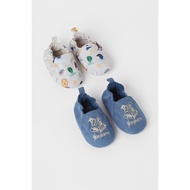 [HM Auth] Harry Potter indoor slippers to keep babies warm, size 7.5UK 15.4cm, set of 2 pairs