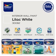 [Shop By Colour] Dulux Interior Wall Paint | Lilac White 30082 | Anti-Mould & Anti-Fungus | 1L & 5L