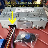 Kabel Soket Head Unit Bawaan Datsun Go/ Panca JVC KD-X110/ KD-X210 Kabel Tape/ HU Originalnya Datsun
