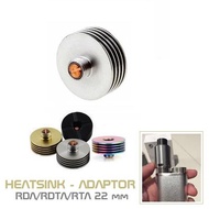 Heatsink RDA RDTA RTA 22 mm - Adaptor 22 ke 24 mm - Heat Sink Vape OFG